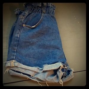 Vintage high-waisted shorts